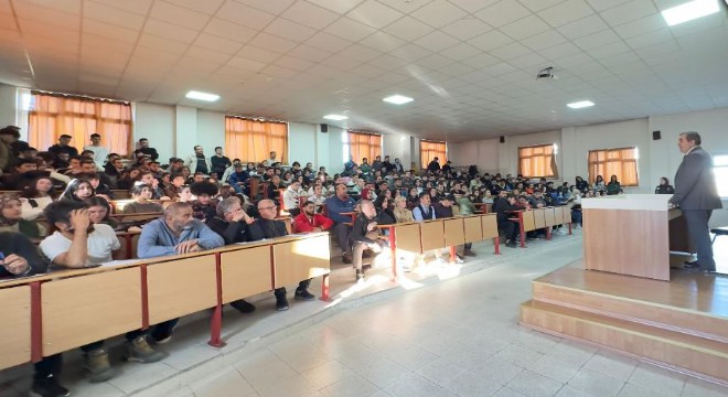 ATAUNİV SBF'den uyuşturucu ile mücadele etkinliği