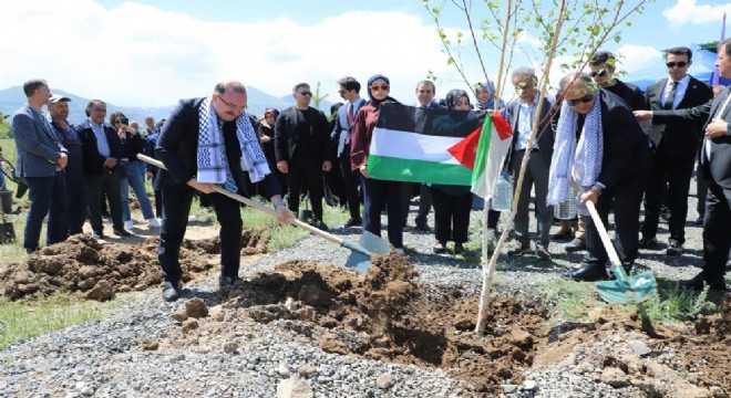 ATAUNİV'den Gazze Hatıra Ormanı