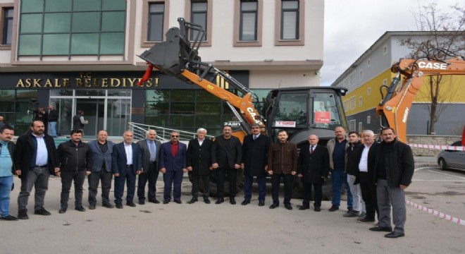 Aşkale Belediyesi araç filosunu güçlendirdi