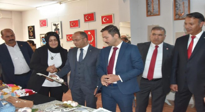 Aşkale HEM'den yılsonu sergisi