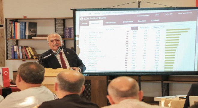 Atatürk Üniversitesinde istişare gündemi