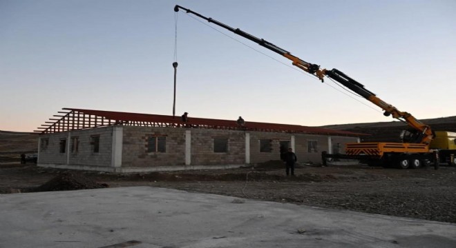 Aziziye'de barınak yapılıyor