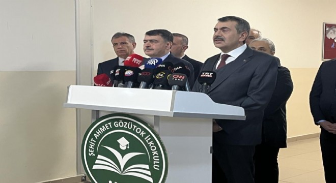 Bakan Tekin'den yarıyıl mesajı