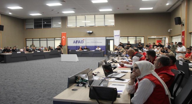 Bingöl'de bölgesel deprem tatbikatı başladı