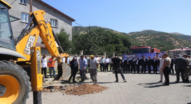 Bir ilçe daha doğalgaza kavuştu