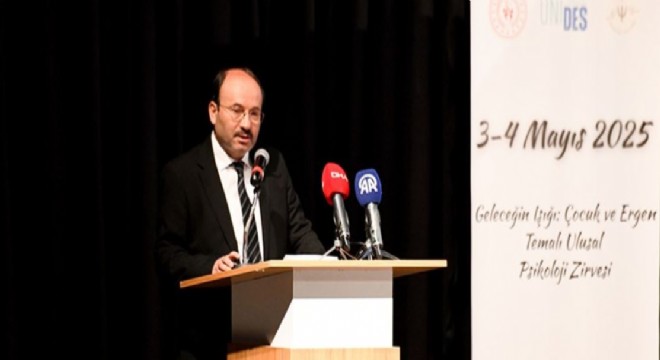 Çakmak Ulusal Psikoloji Zirvesine seslendi