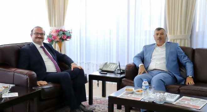 Çiçekli'den Hacımüftüoğlu'na hayırlı olsun ziyareti