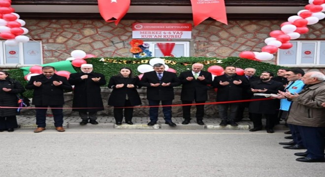 Çiftçi'den Kur'an Kursu açılışı