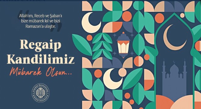 Çomaklı'dan Regaip Gecesi mesajı