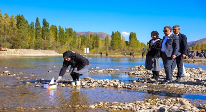 Çoruh'ta 'Sumud Gemisi' etkinliği