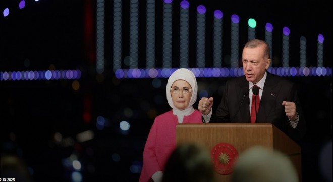 Cumhurbaşkanı Erdoğan'dan 100. Yıl hitabı