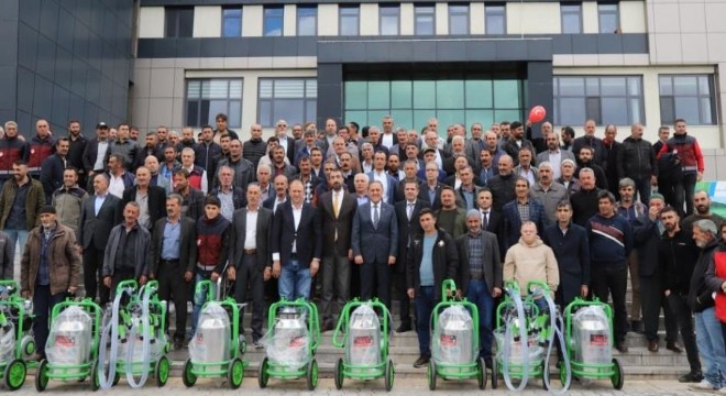 DAP BKİ'den süt üreticilerine destek