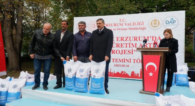 DAP'tan Erzurum'da Tarımsal Üretim Artıyor projesi