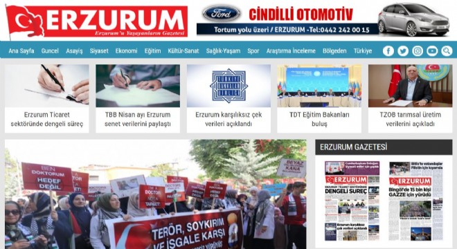 ERZURUM'dan zorunlu açıklama