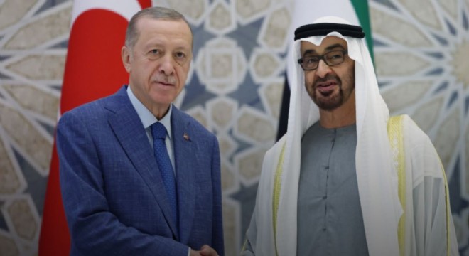 Erdoğan, Al Nahyan ile görüştü