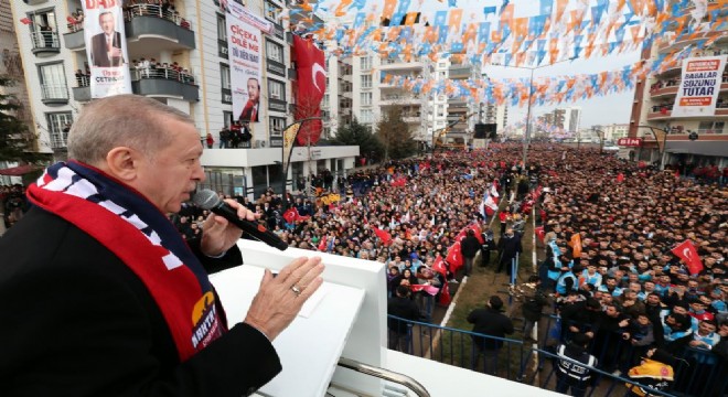Erdoğan: 'Hizmet çıtamızı yükseğe çıkartacağız'