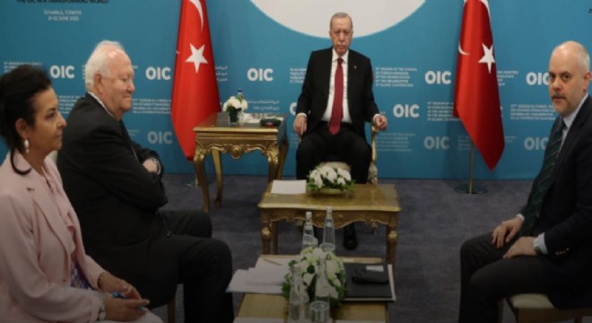 Erdoğan Moratinos'u kabul etti