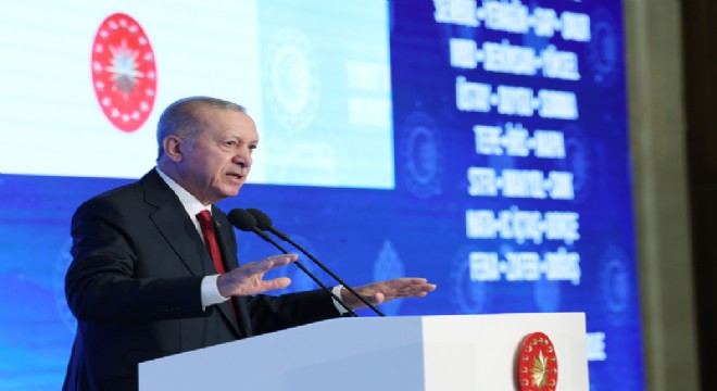 Erdoğan'dan Anayasanın ilk dört maddesi vurgusu