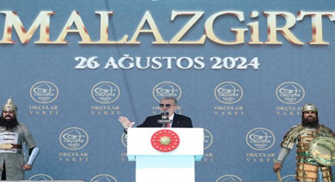 Erdoğan'dan Malazgirt Ruhu vurgusu