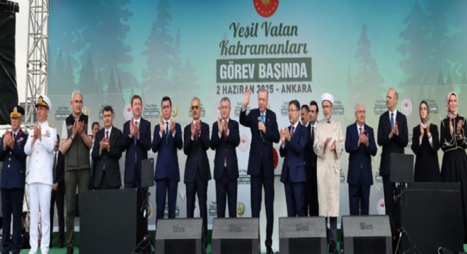 Erdoğan'dan ‘Yeşil Vatan' mesajı