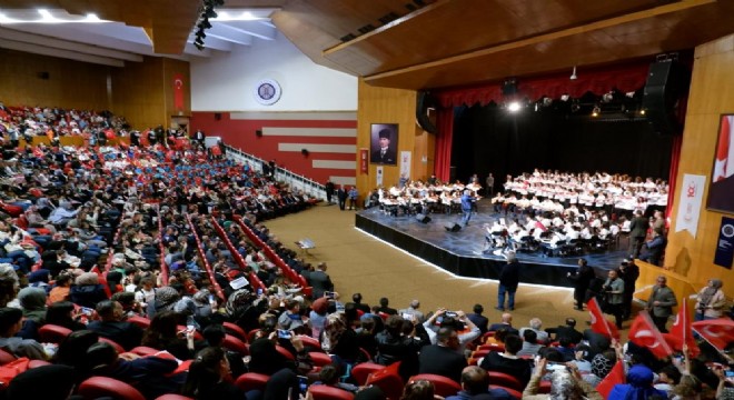 Erzurum'da 104'üncü yıl gurur ve coşkusu