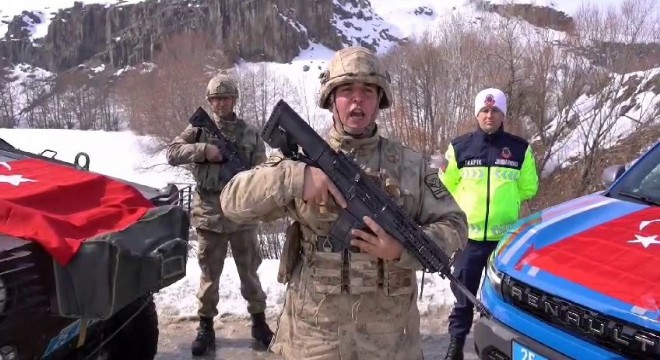 Hınıs'ta İstiklal Marşı'na anlamlı klip