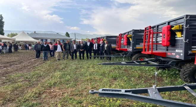 İl Tarımdan çiftçilere ekipman desteği