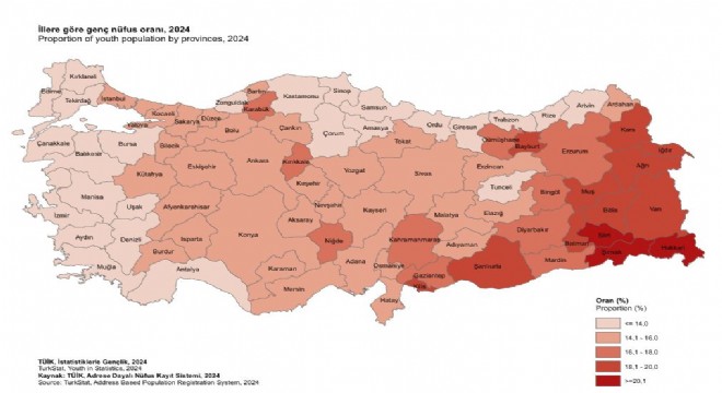 İstatistiklerle Gençlik 2024 verileri açıklandı