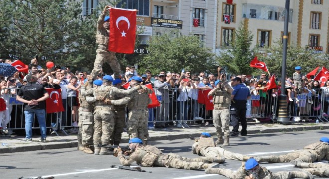 Kars'ta 30 Ağustos Zafer Bayramı coşkusu