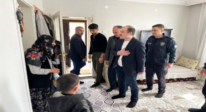 Kaymakam Çelik hayır duası aldı