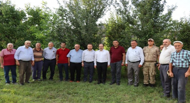 Kaymakam Çelik'ten Bahçecik istişaresi