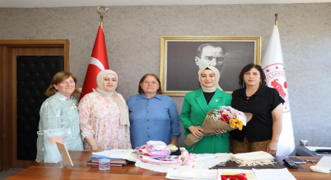 Kaymakam Kalkan Ormanağzı heyetini ağırladı