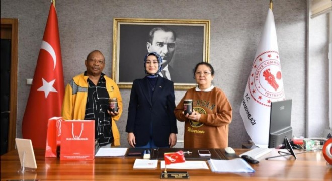Kaymakam Kalkan'a Afrika'dan anlamlı ziyaret