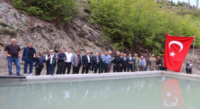 Oltu Arıtaş'a sulama hizmeti