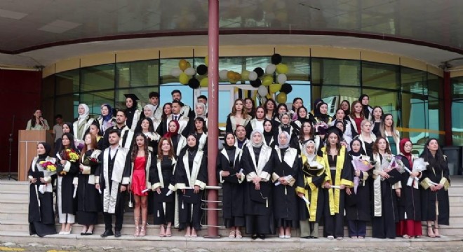 Oltu BSBF'de mezuniyet coşkusu