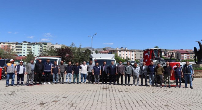 Oltu Belediyesi hizmet filosunu güçlendirdi