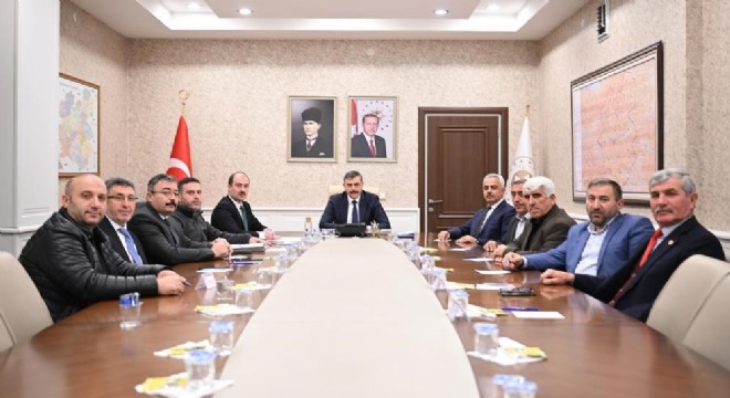 Oltu OSB'de müteşebbisler toplandı