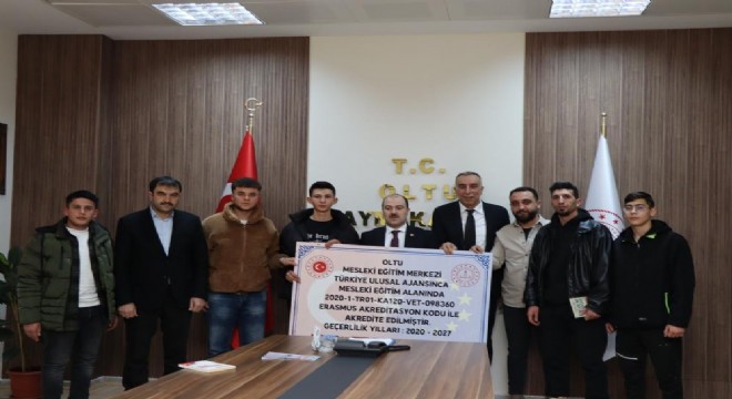 Oltu'da AB hareketlilik projesi