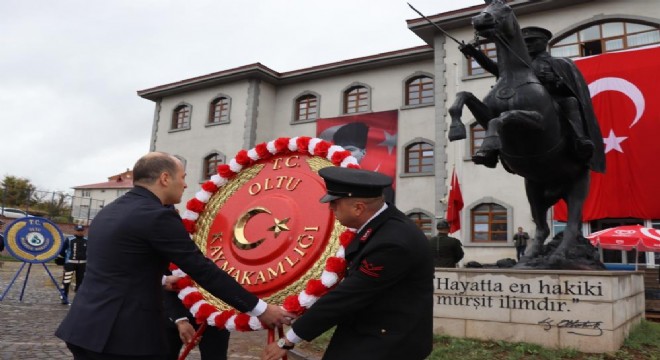 Oltu'da Gaziler Günü kutlaması