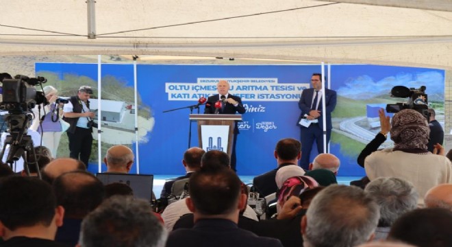 Oltu'da çevreci yatırımlar hizmete açıldı