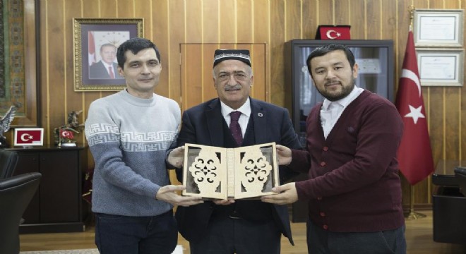 Özbekistan'dan Erzurum'a araştırma köprüsü