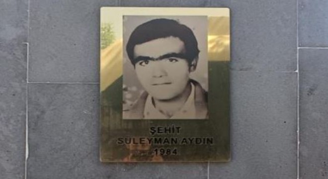 Şehit Süleyman Aydın'a vefa