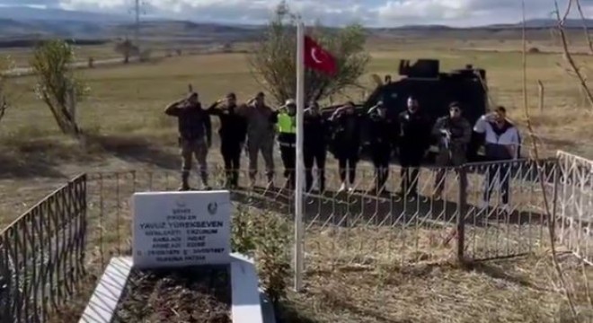 Şehit Yürekseven'e vefa