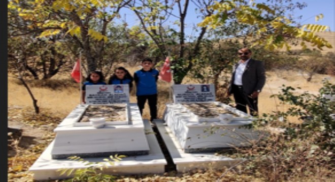 Şehit öğretmenlere vefa