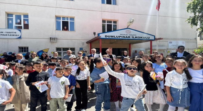 Tarihi Dumlupınar'da karne etkinliği