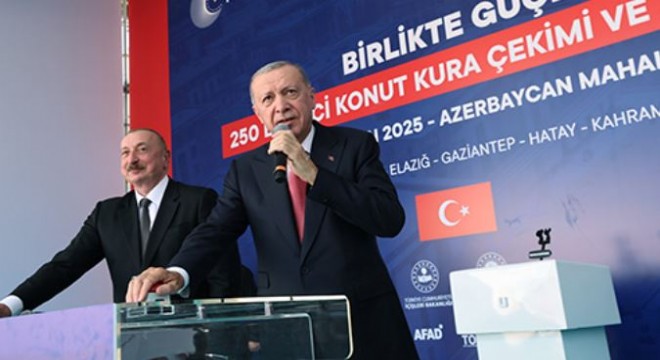 ‘Tüm şehirlerimizi yeniden ayağa kaldıracağız'