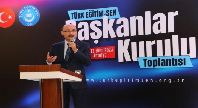 Türk Eğitim-Sen'den ‘bir maaş ikramiye' talebi
