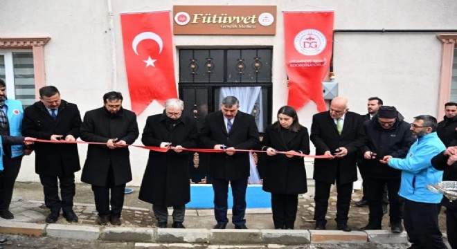 Uzundere'de Fütüvvet Gençlik Merkezi