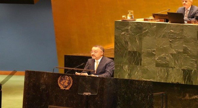 Yılmaz BM Genel Kuruluna seslendi